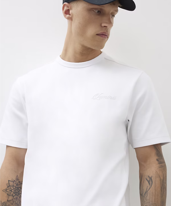 White Regular Fit Luminis T-Shirt