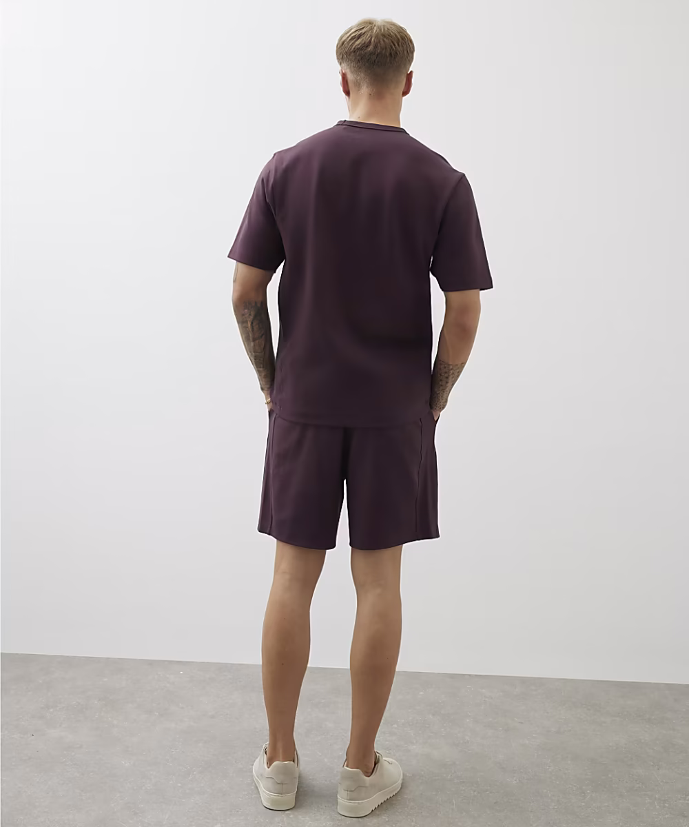 Red Regular Fit Luminis Shorts - Image 3