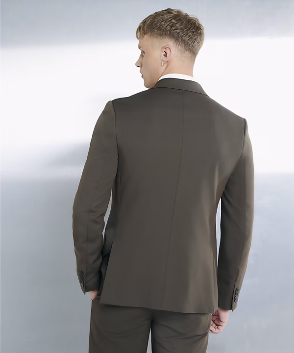 Green Slim Fit Suit Jacket